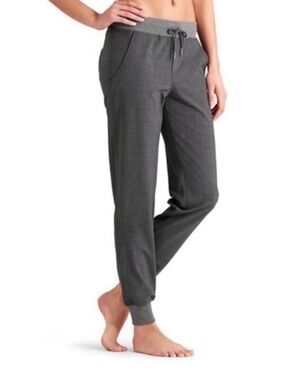 Athleta Wool City Jogger Pant Charcoal Gray Sz 8